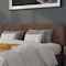 Flash Furniture King, Bedford Headboard, Brown Fabric HG-HB1704-K-DBR-GG - alternate 1